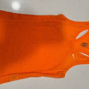 Nike Orange Athletic Tank Top